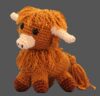 Crocheted Highlander Cow