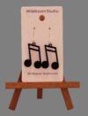Double Musical Notes Earrings