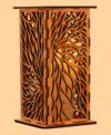 wooden candle holder, custom wooden candle holder, custom laser work