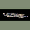 Wide Rainbow Bracelet